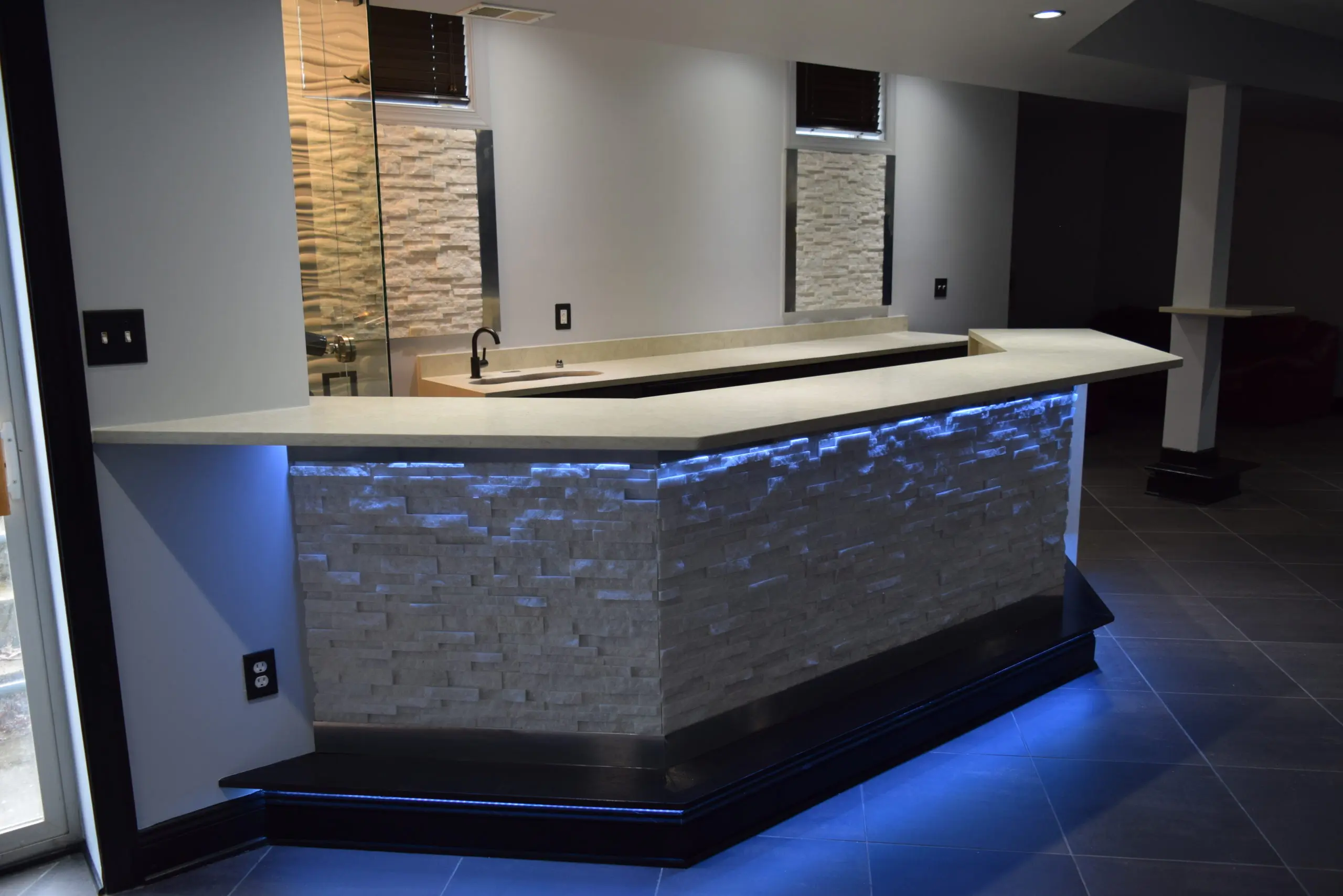 Basement Remodeling - Wet Bar